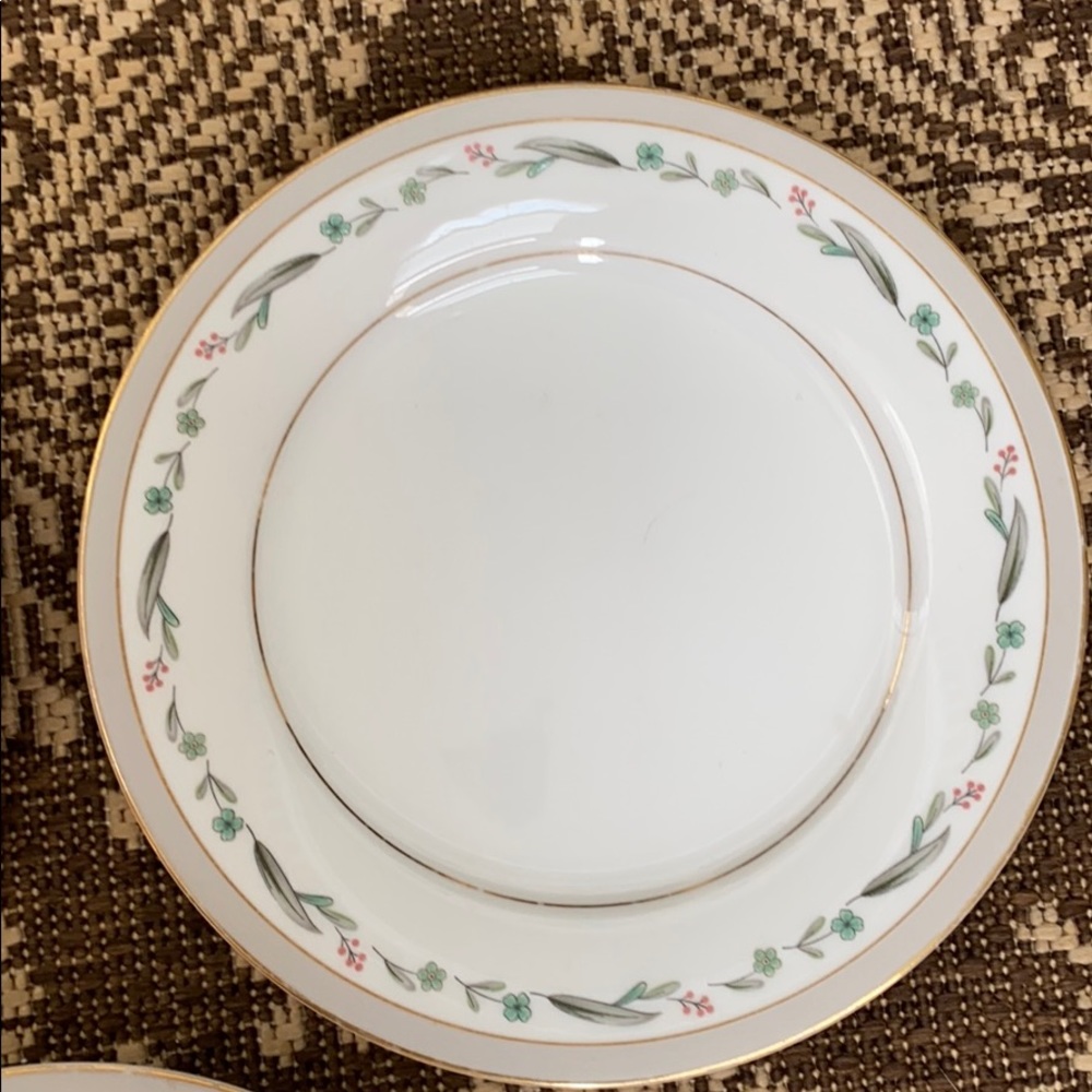 3 Noritake Brewster 8” Salad Plates 5645 Japan - Picture 5 of 10